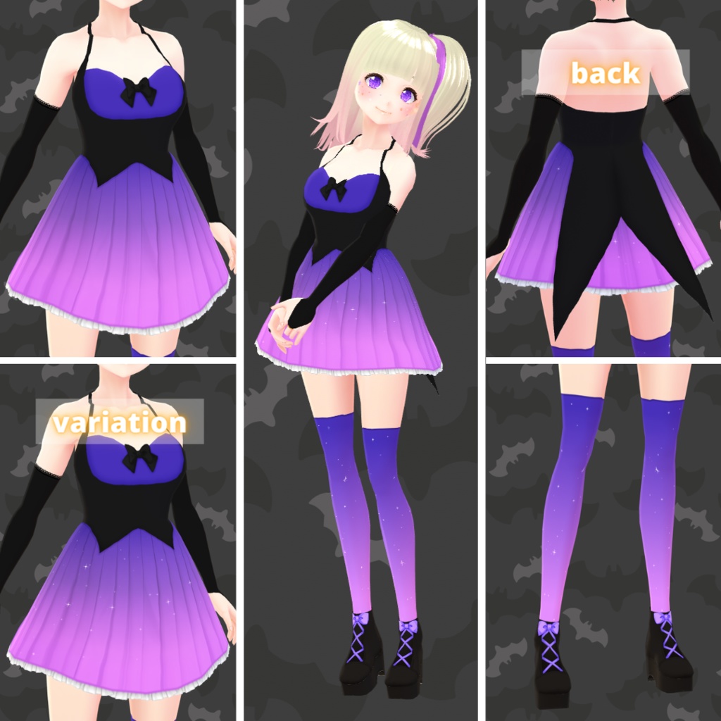 【VRoid】 Halloween Outfit Set - 2021
