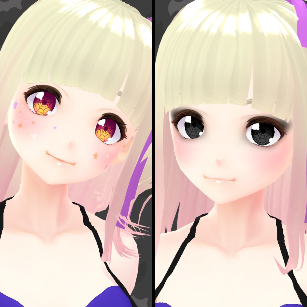 【VRoid】 Spider Eyes Set