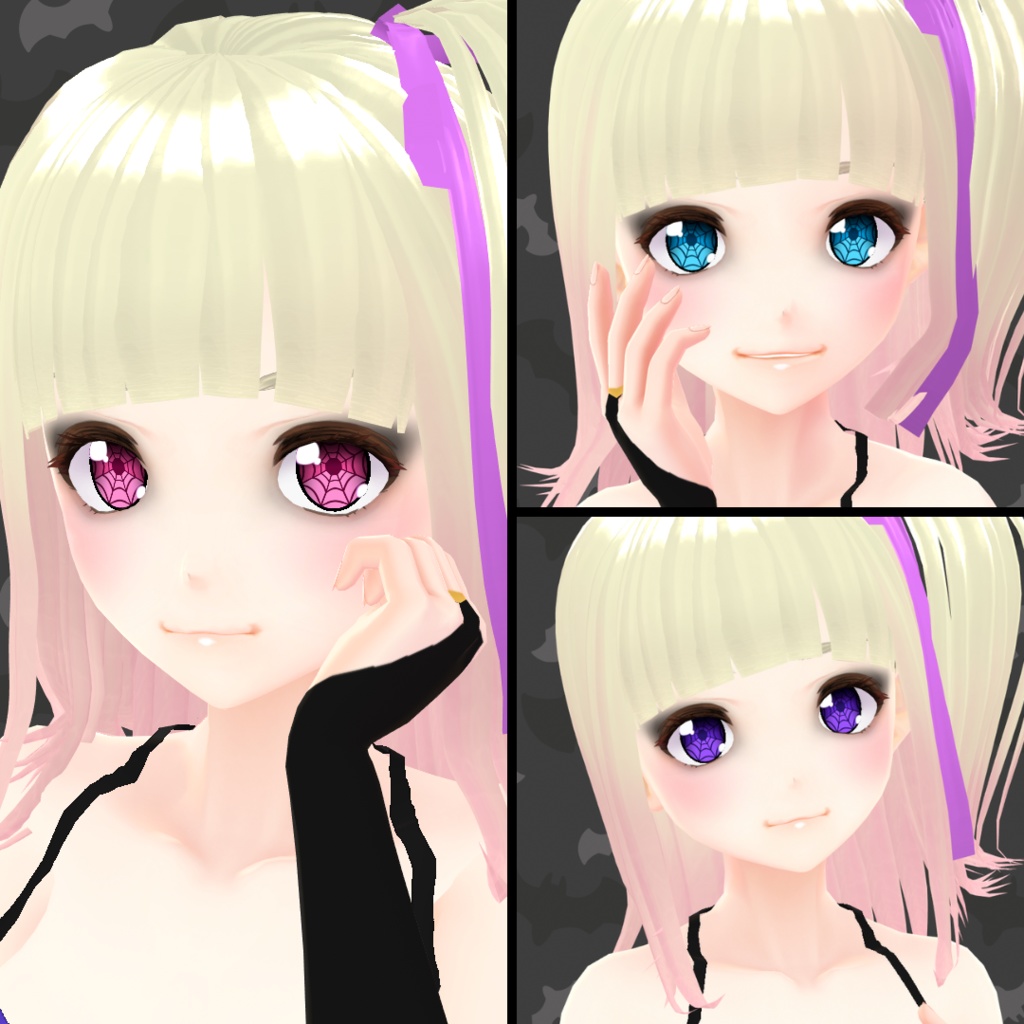 【VRoid】 Spider Eyes Set