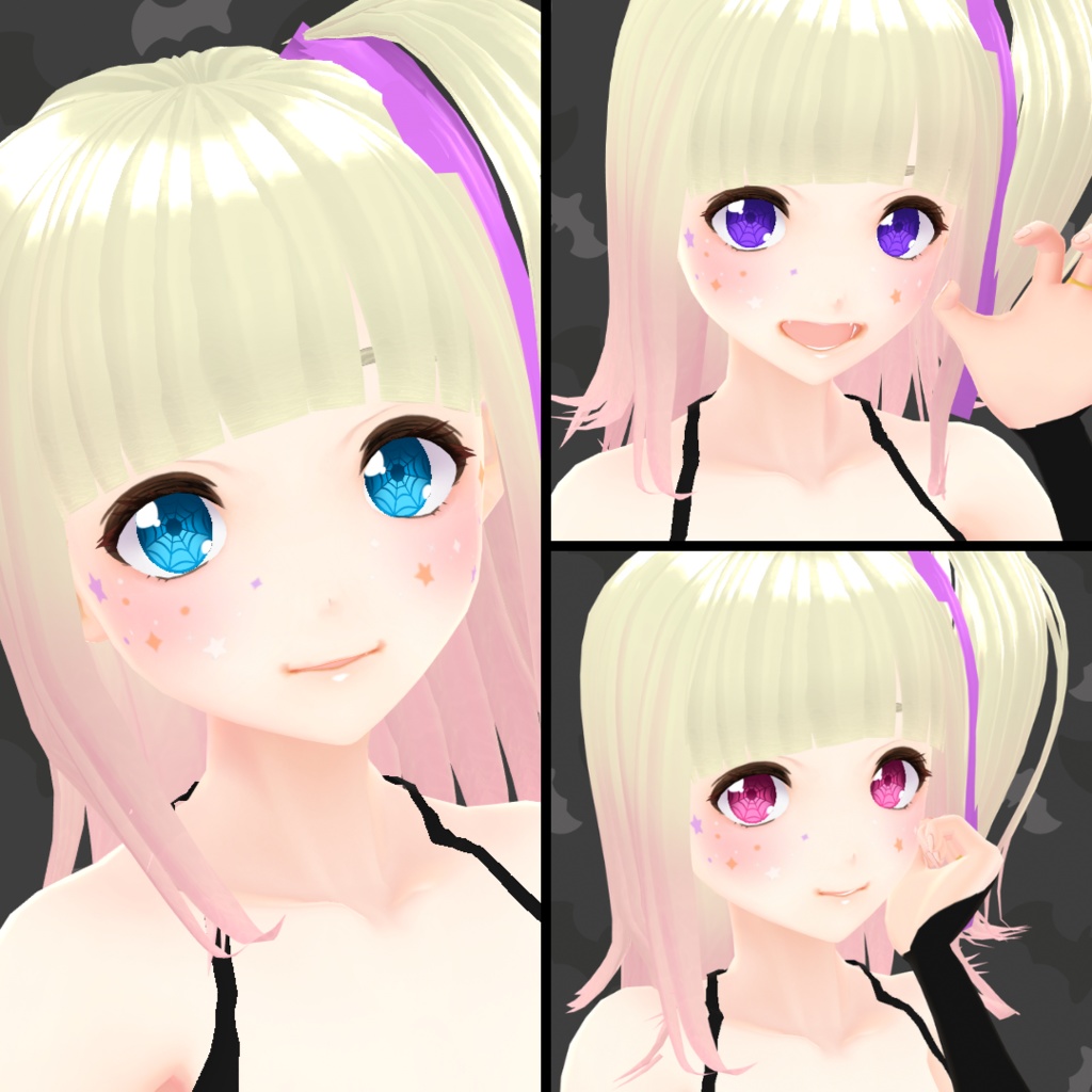 【VRoid】 Spider Eyes Set