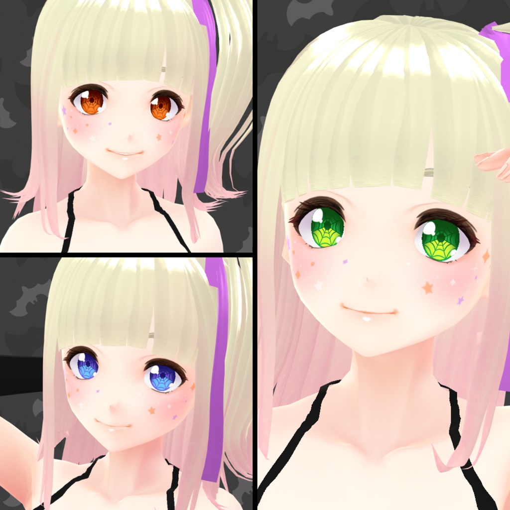 【VRoid】 Spider Eyes Set