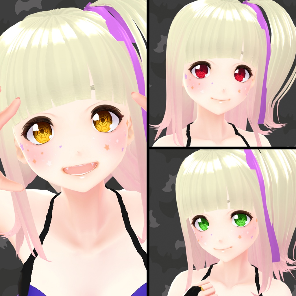 【VRoid】 Spider Eyes Set