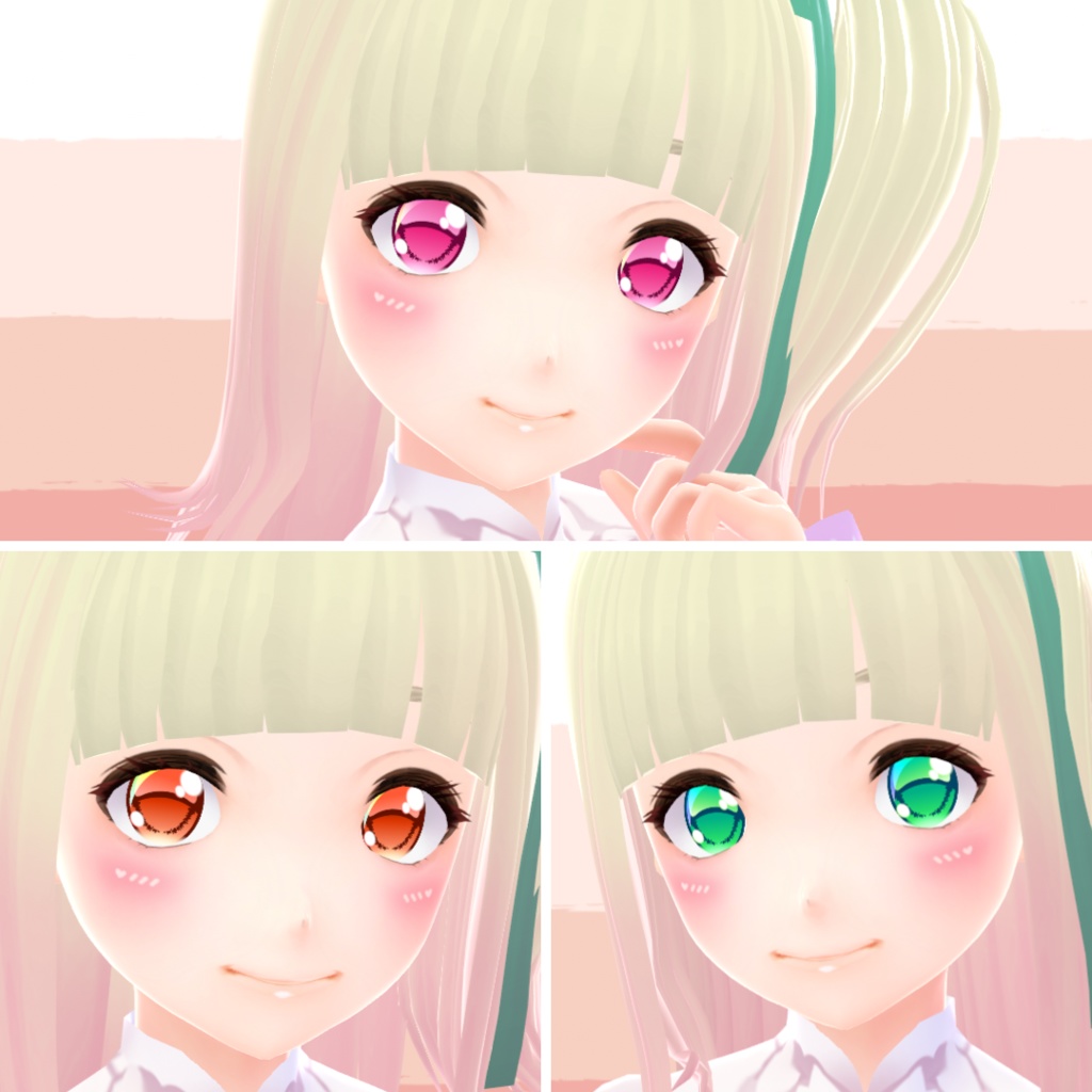 【VRoid】 Shining Eyes Set