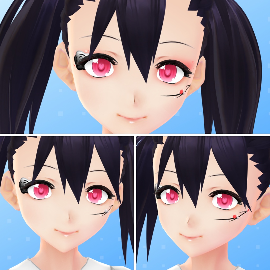 【VRoid】 Cute Makeup Set - Vol. 2
