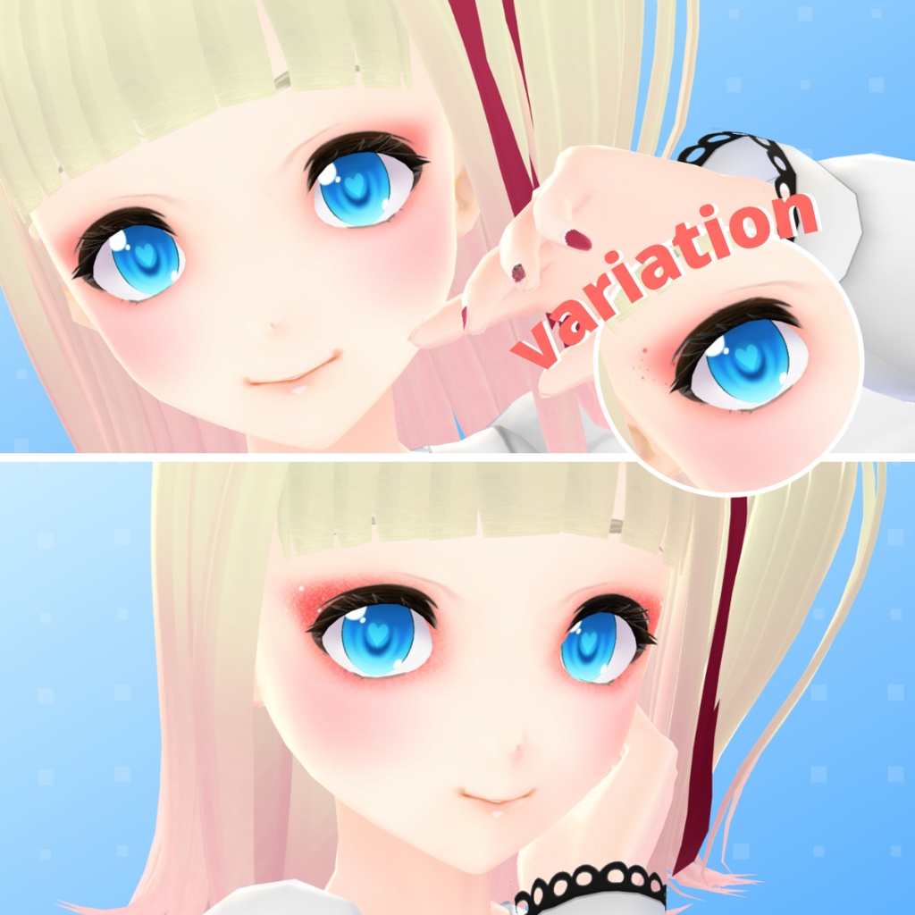 【VRoid】 Cute Makeup Set - Vol. 2