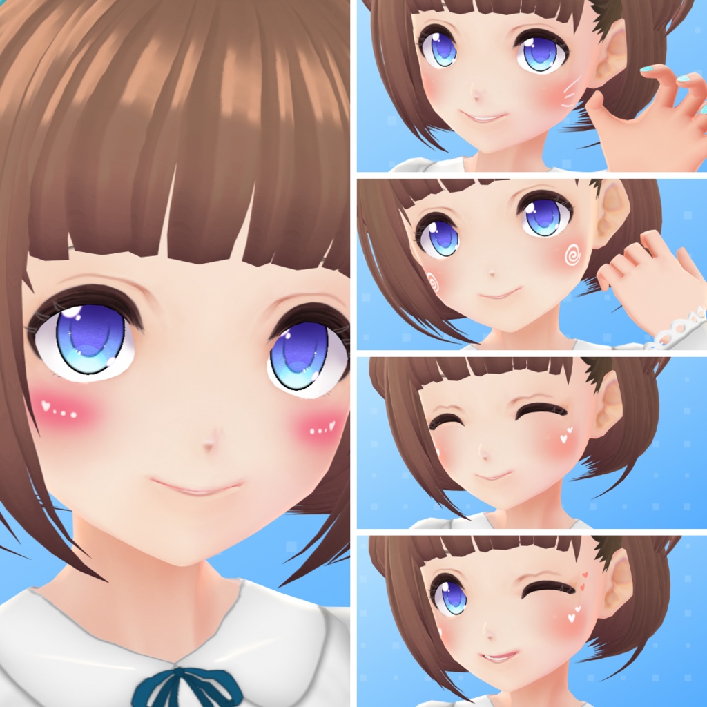 【VRoid】 Cute Makeup Set - Vol. 2