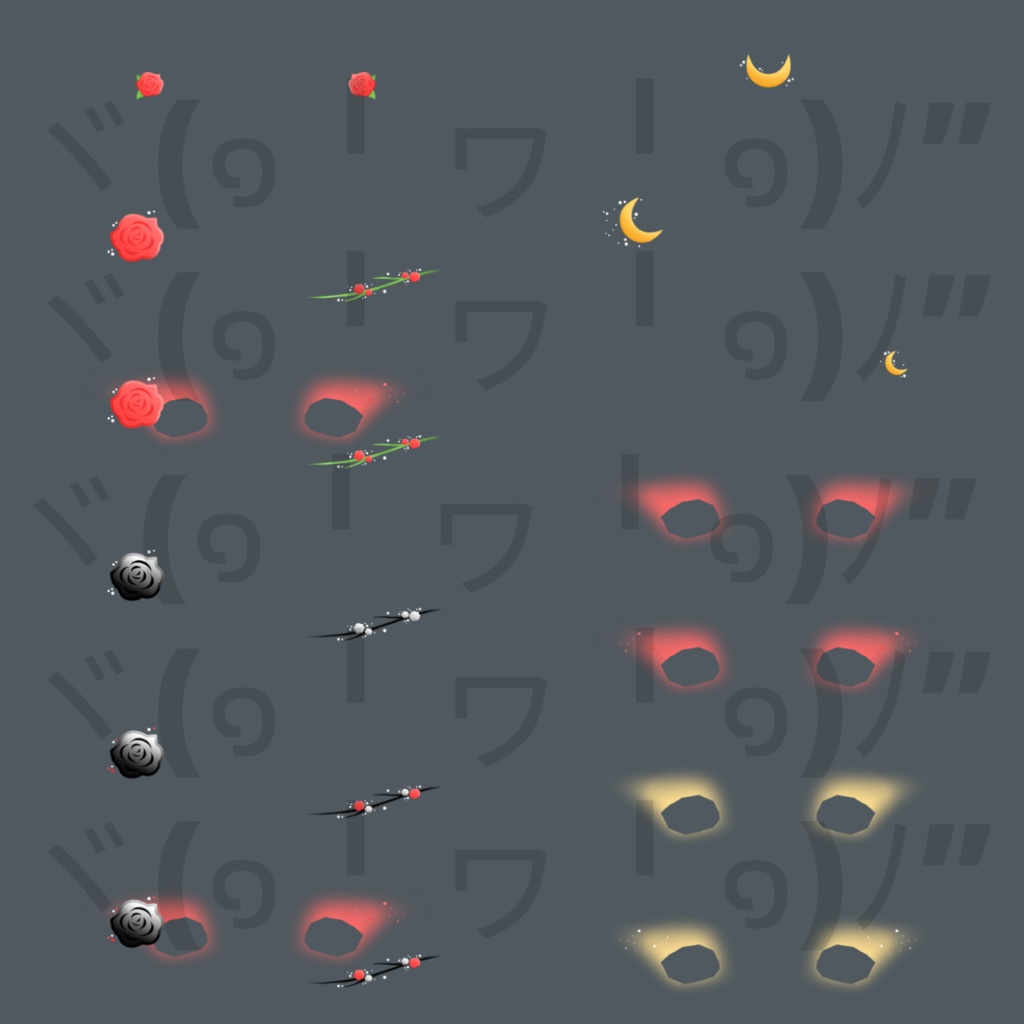 【VRoid】 Cute Makeup Set - Vol. 2