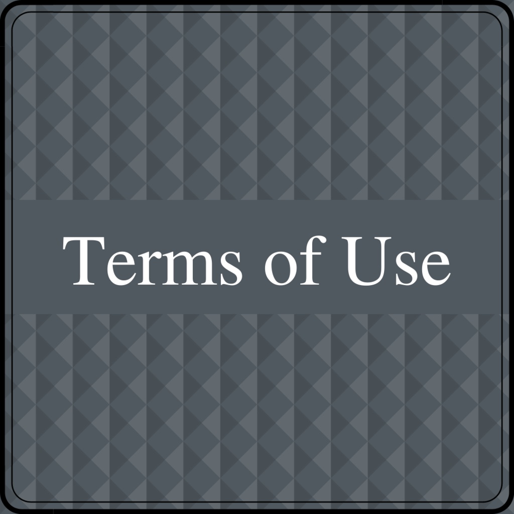 ❖ Terms of Use ❖