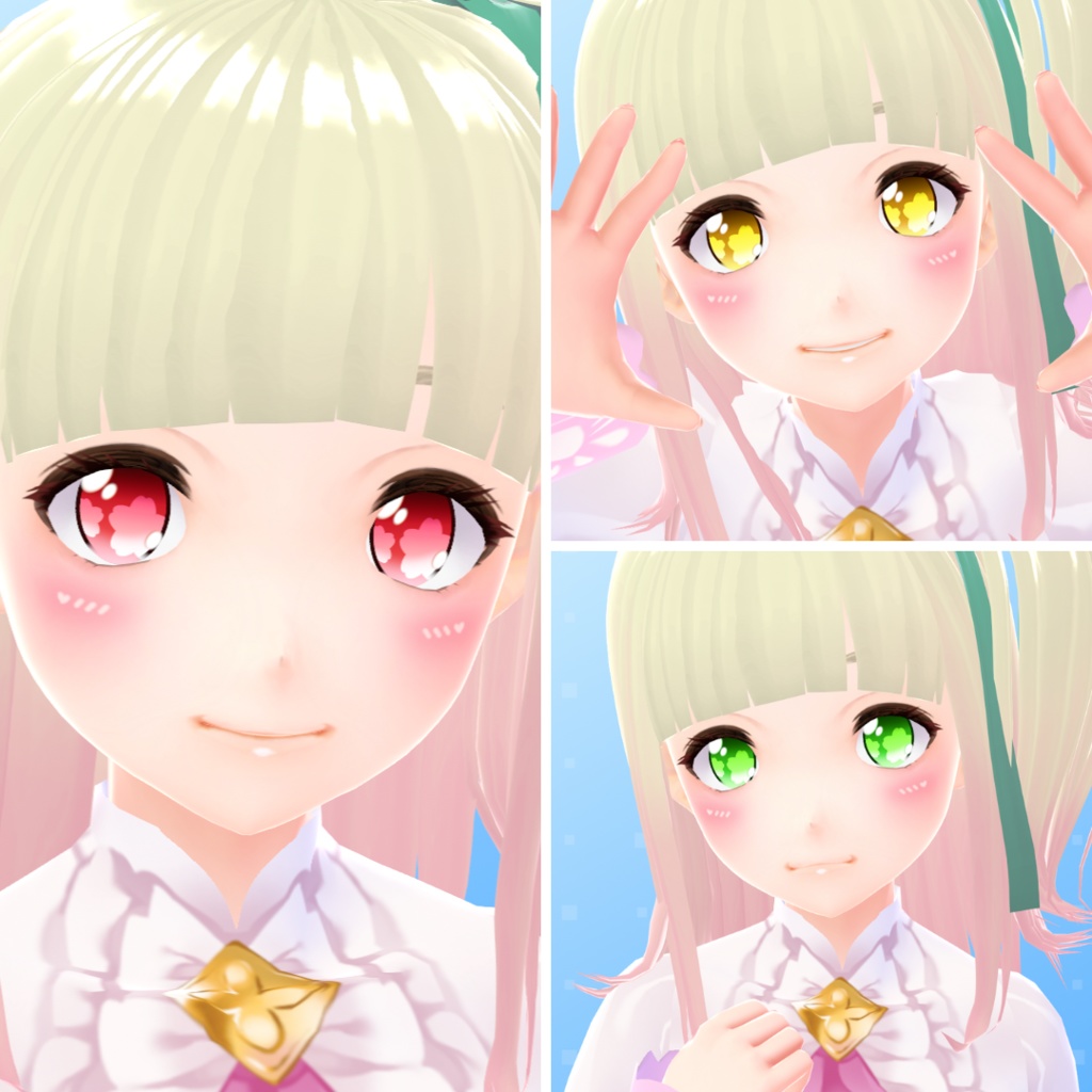 【VRoid】 Sakura Flowers Eyes Set
