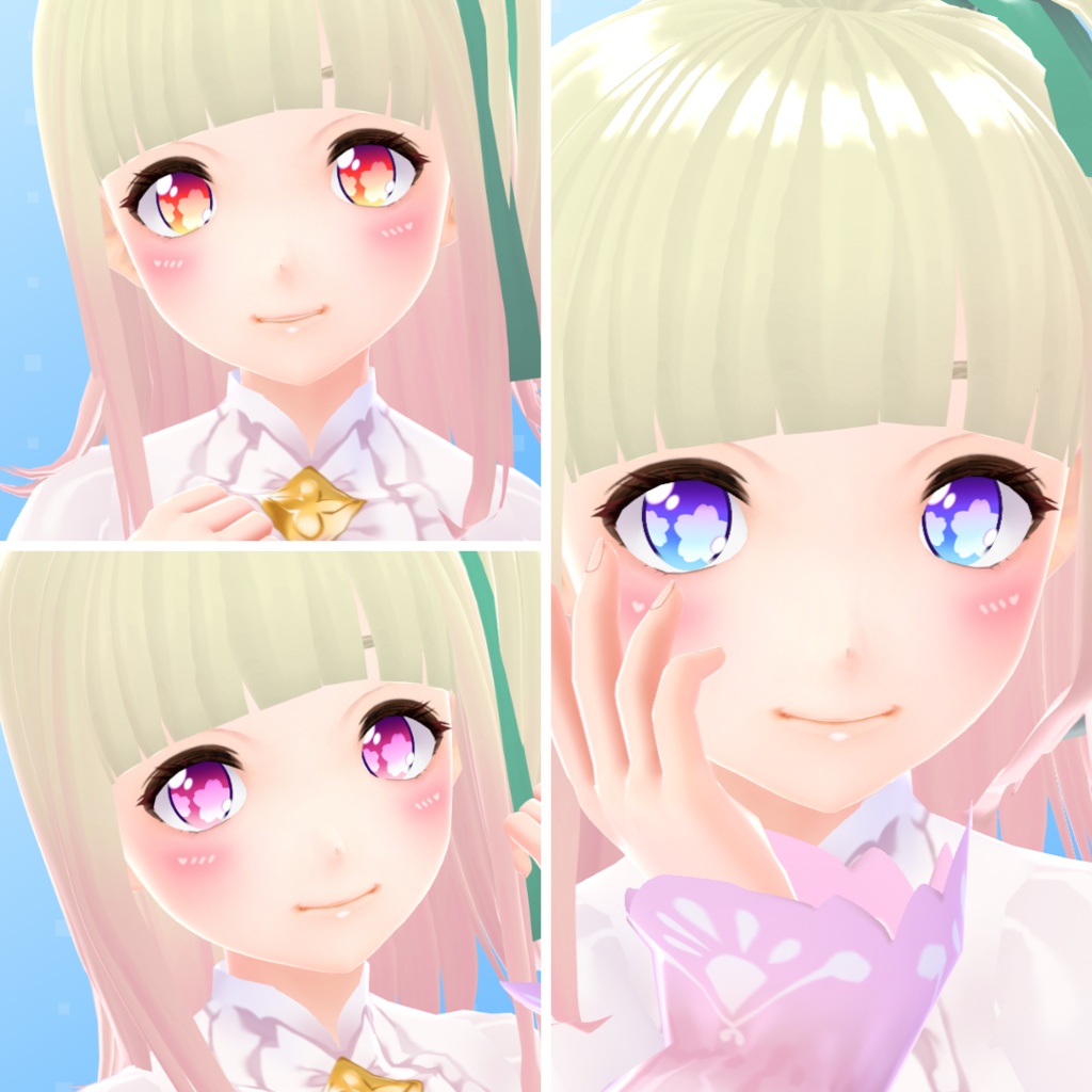 【VRoid】 Sakura Flowers Eyes Set