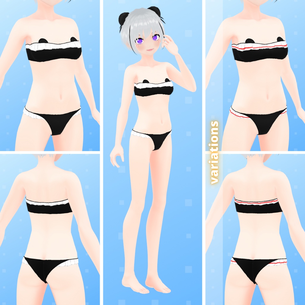 【VRoid】 Animal Bikini - Happy Summer 2022!