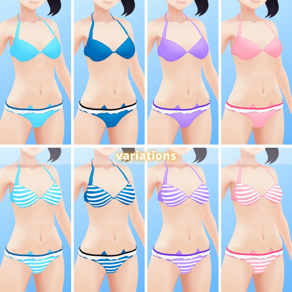 【VRoid】 Animal Bikini - Happy Summer 2022!