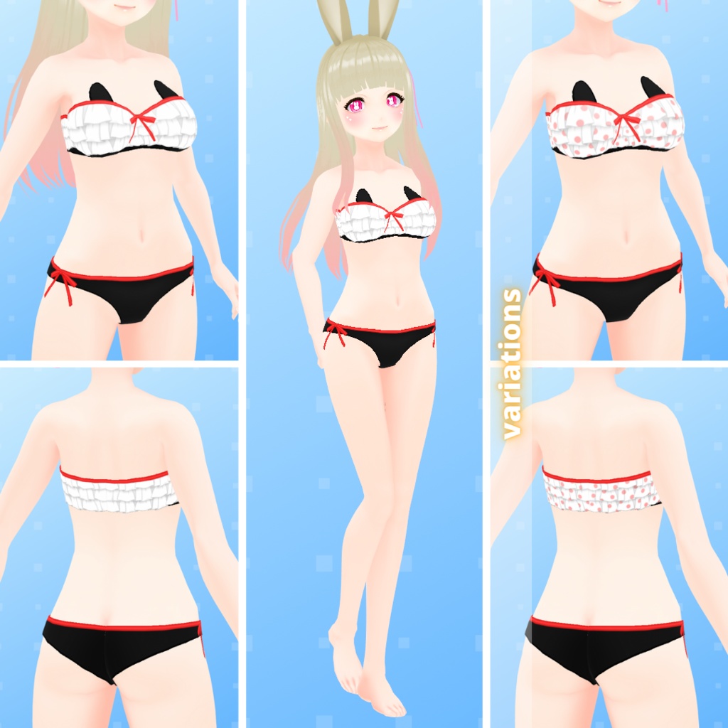 【VRoid】 Animal Bikini - Happy Summer 2022!