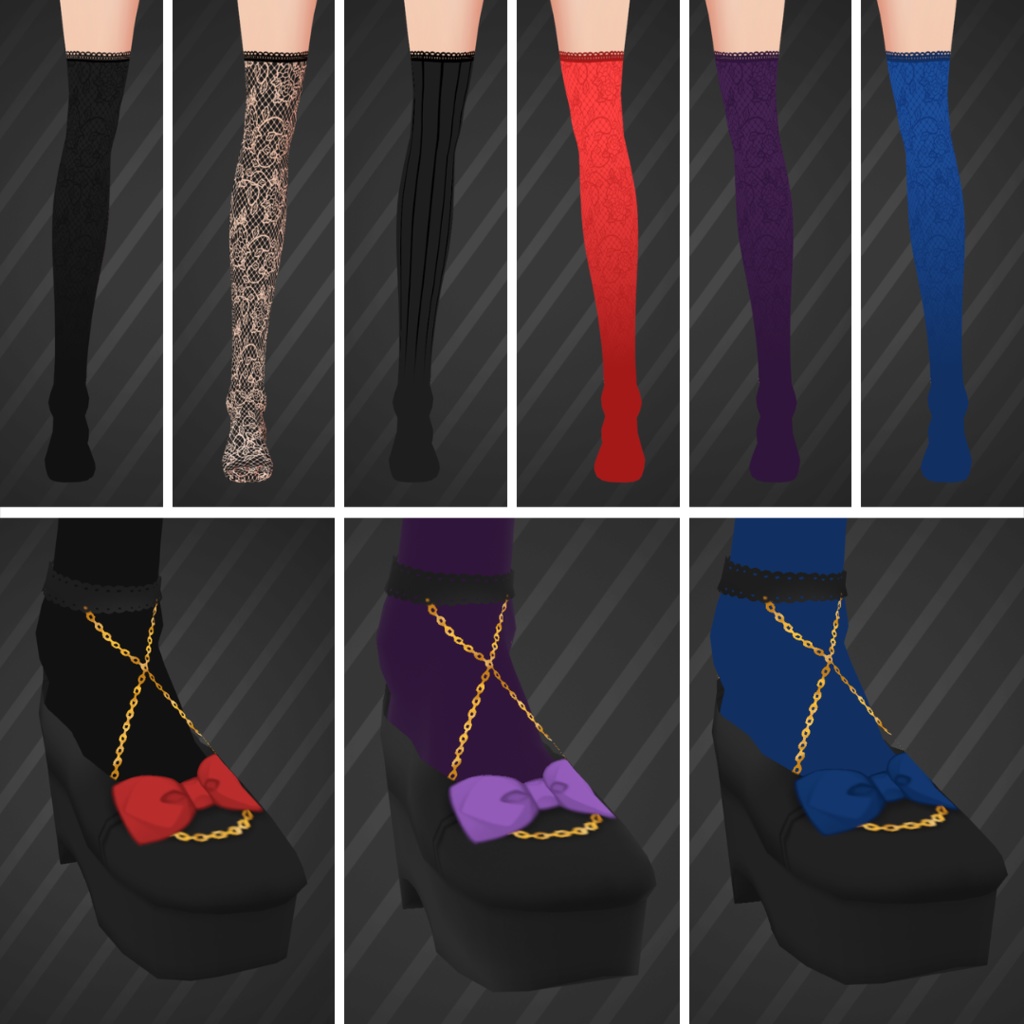 【VRoid】 Halloween Outfit Set - 2022