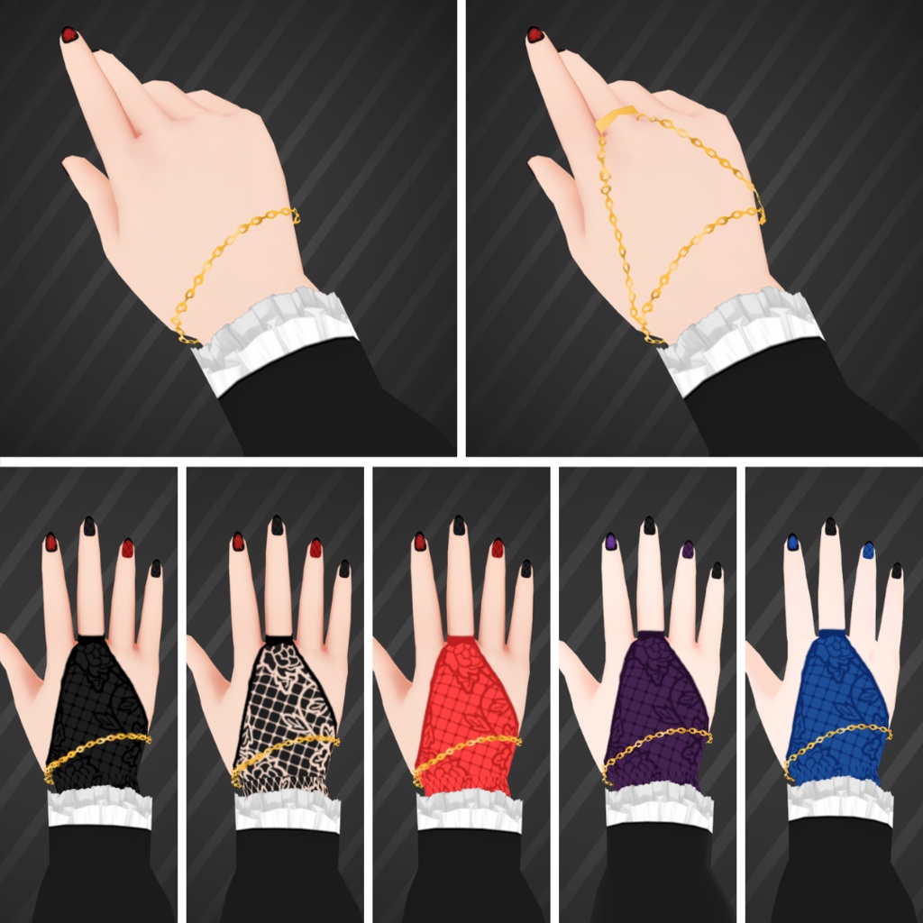 【VRoid】 Halloween Outfit Set - 2022