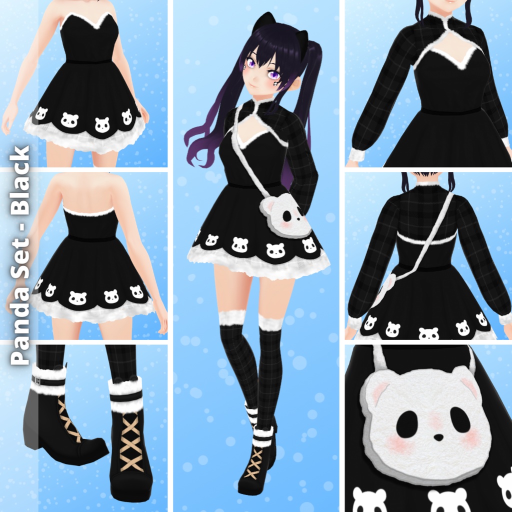 【VRoid】 Winter Animals Outfit - Christmas/Winter 2022!