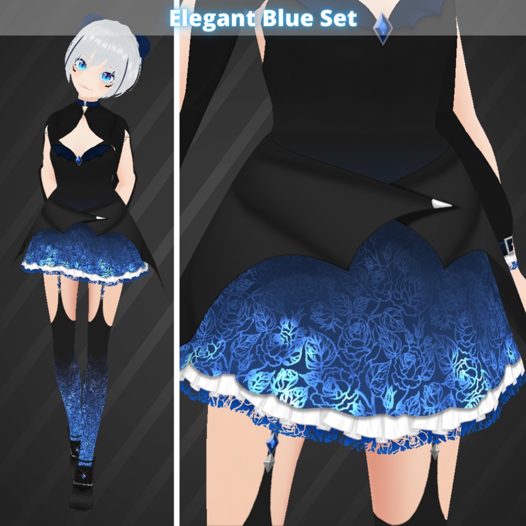 【VRoid】 Halloween Outfit Set - 2023