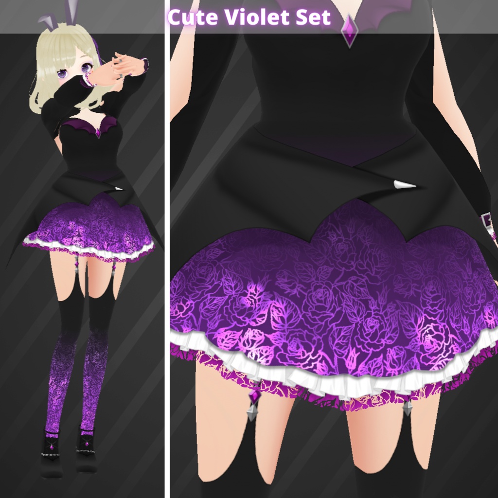 【VRoid】 Halloween Outfit Set - 2023