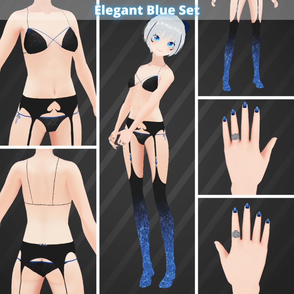 【VRoid】 Halloween Outfit Set - 2023