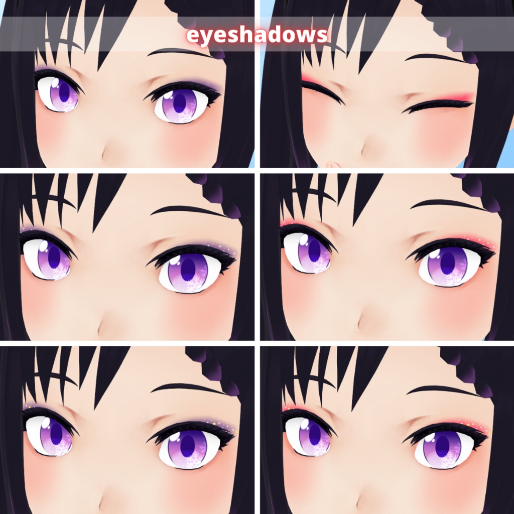 【VRoid】 Christmas Makeup Set - Vol.2