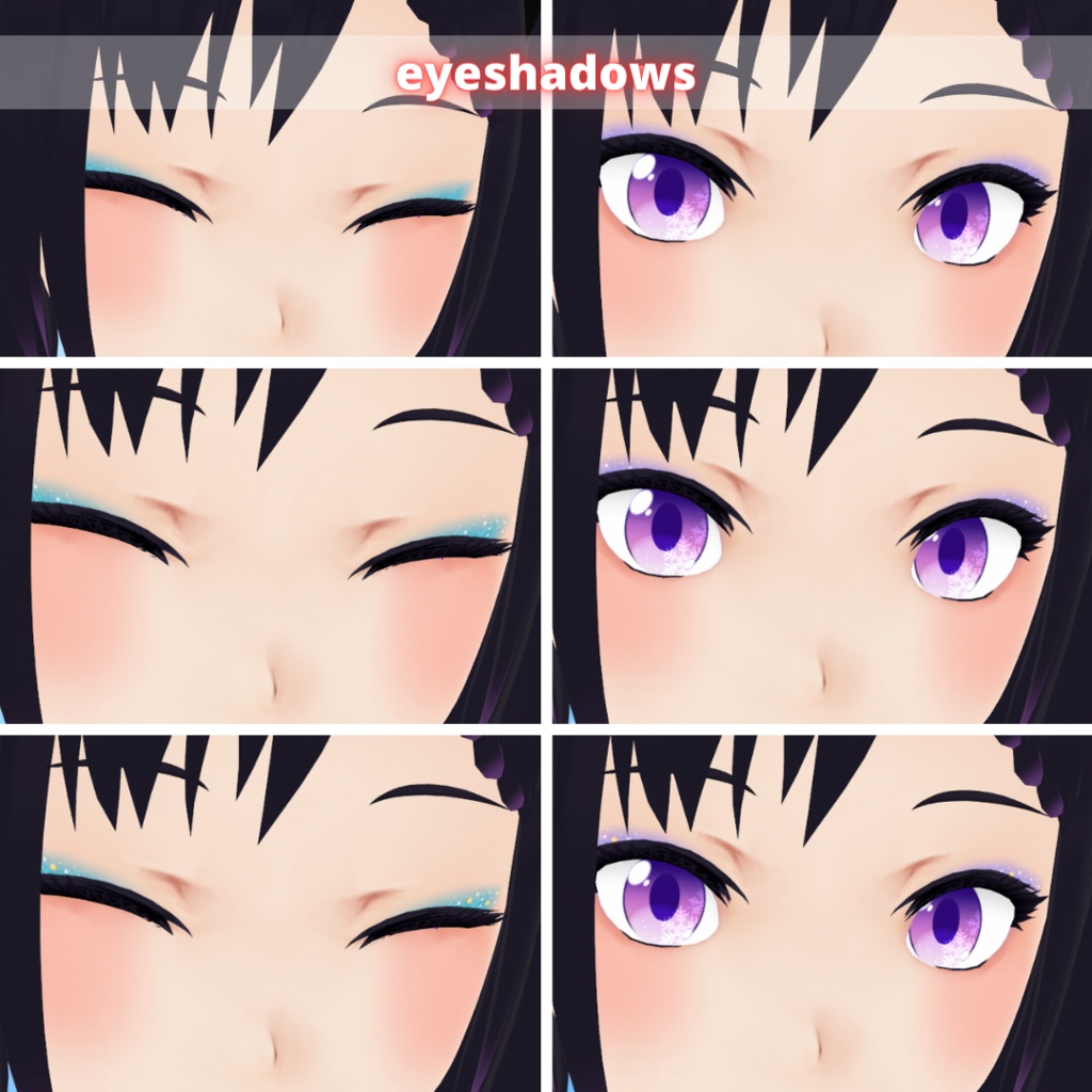 【VRoid】 Christmas Makeup Set - Vol.2