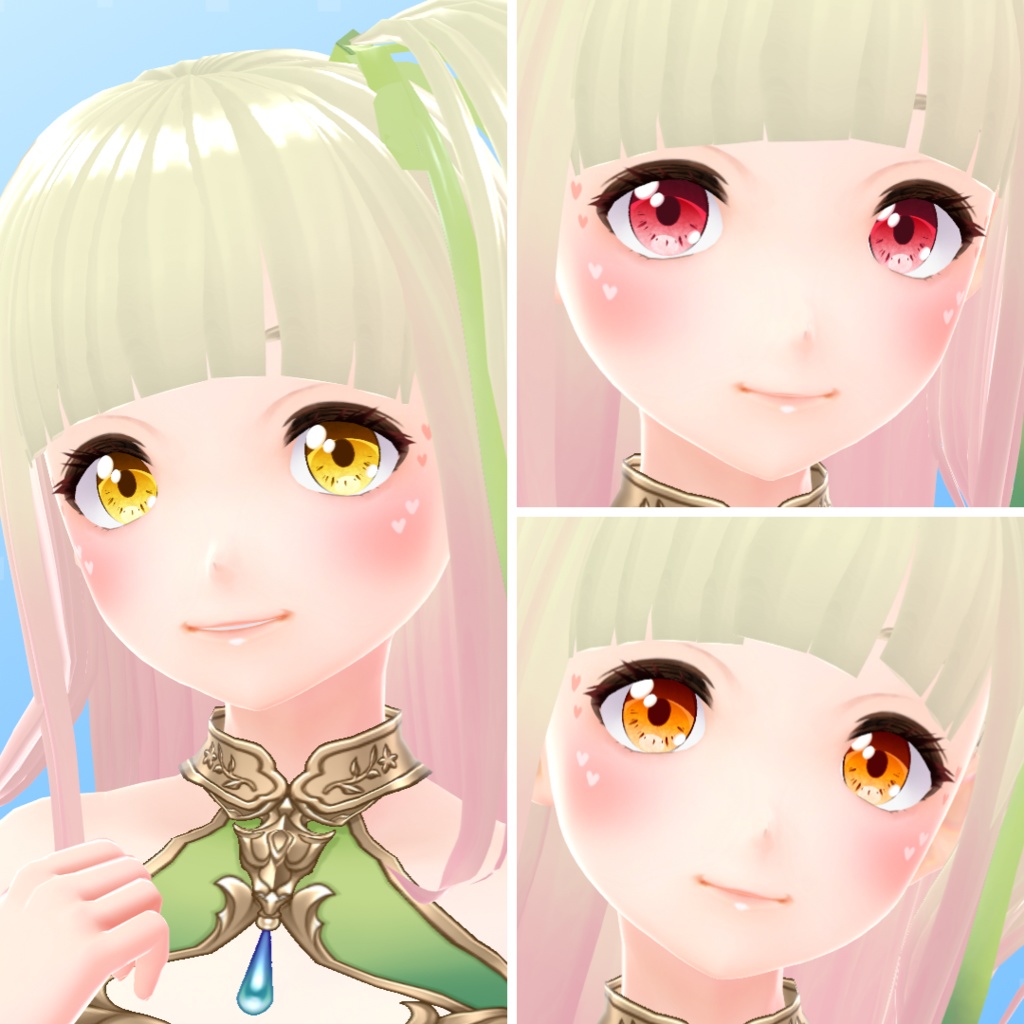 【VRoid】 Beautiful Eyes Set