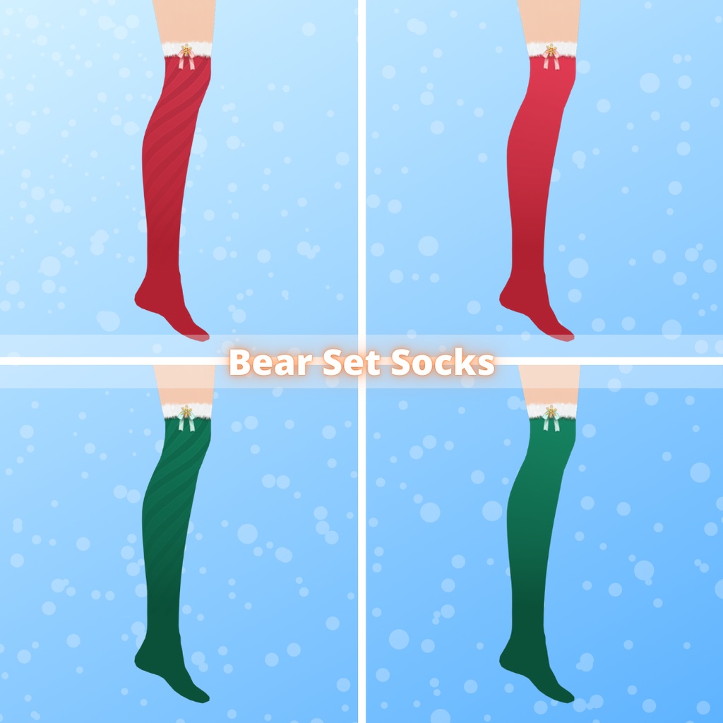 【VRoid】 Early Winter 2025 Animals Outfit