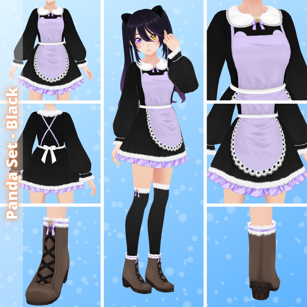 【VRoid】 Early Winter 2025 Animals Outfit