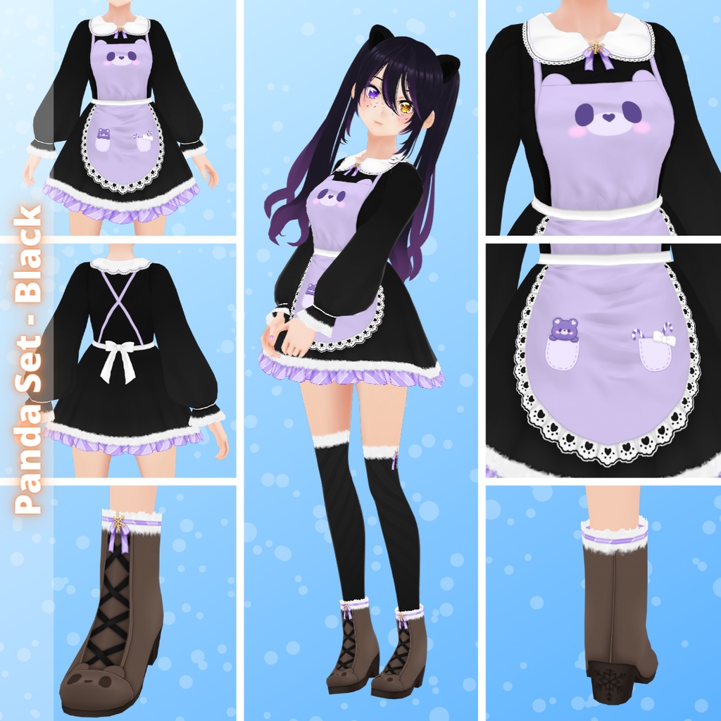 【VRoid】 Early Winter 2025 Animals Outfit