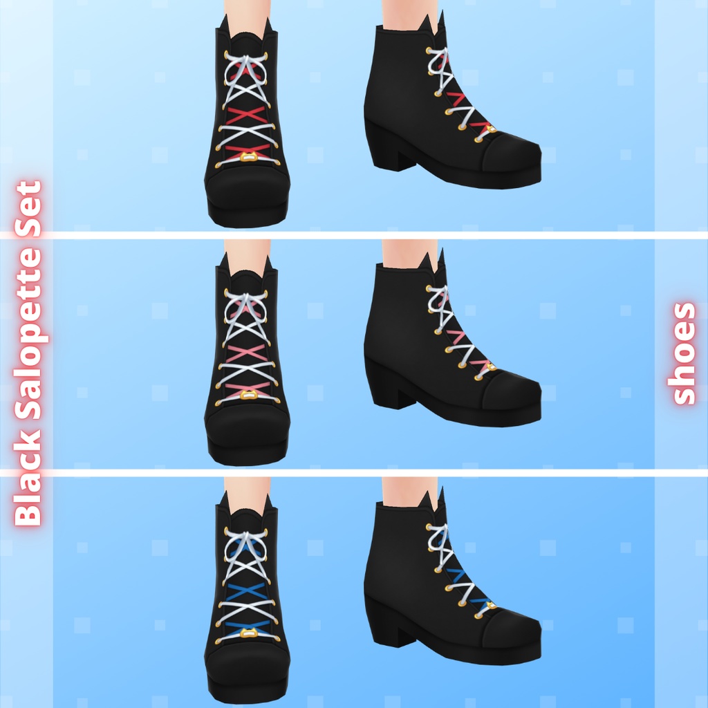 【VRoid】 Kitty Salopette Set - Spring 2025