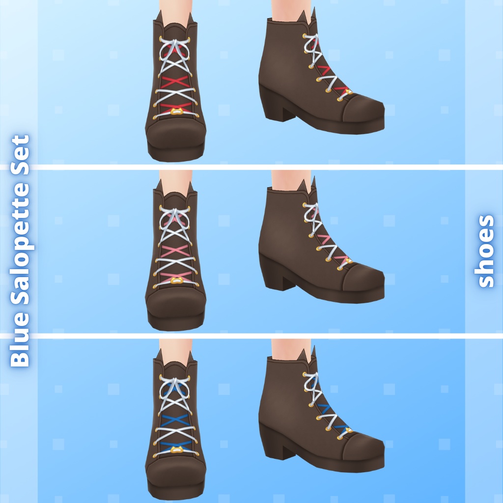 【VRoid】 Kitty Salopette Set - Spring 2025