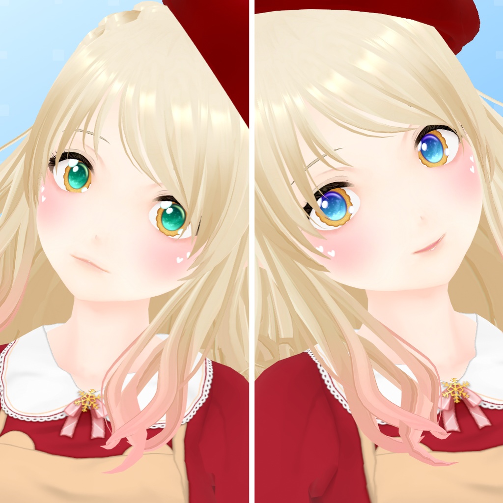 【VRoid】 Jammy Biscuits Eyes Set