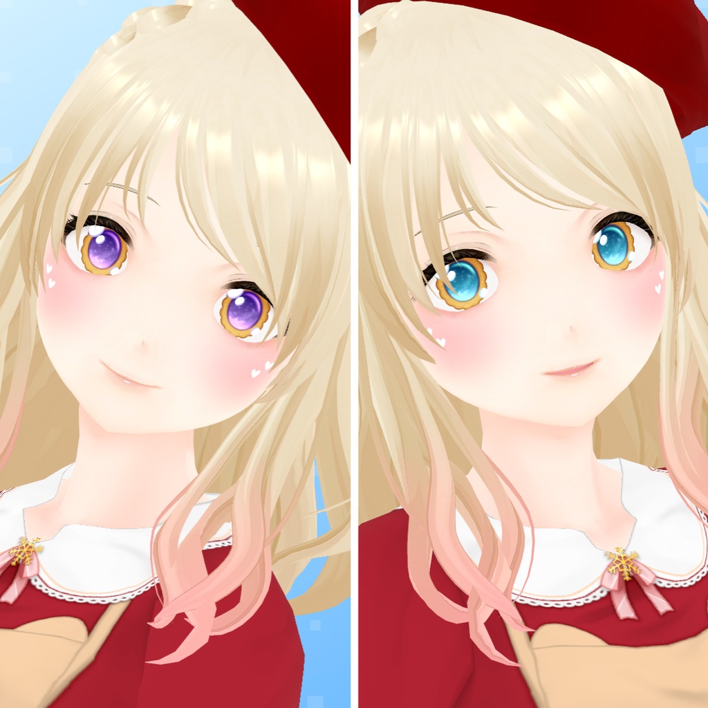 【VRoid】 Jammy Biscuits Eyes Set