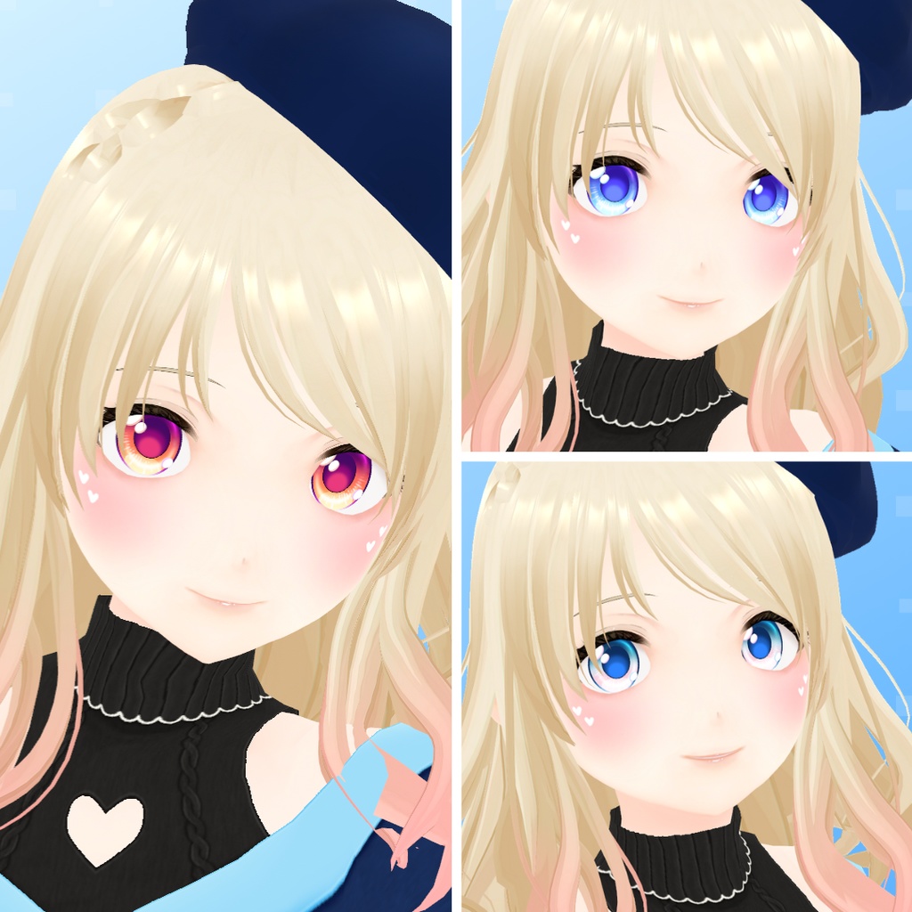 【VRoid】 Wandering Eyes Set