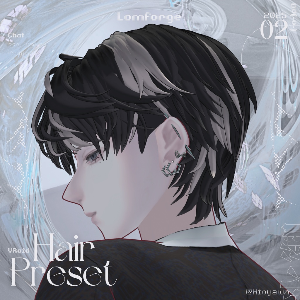 [ Hair preset ] Highlited short [ Lomforge ]