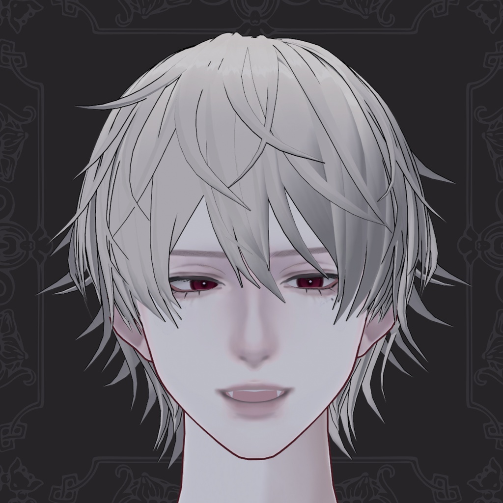 【期間限定セール】VRoid 外ハネショートヘア Short hair preset