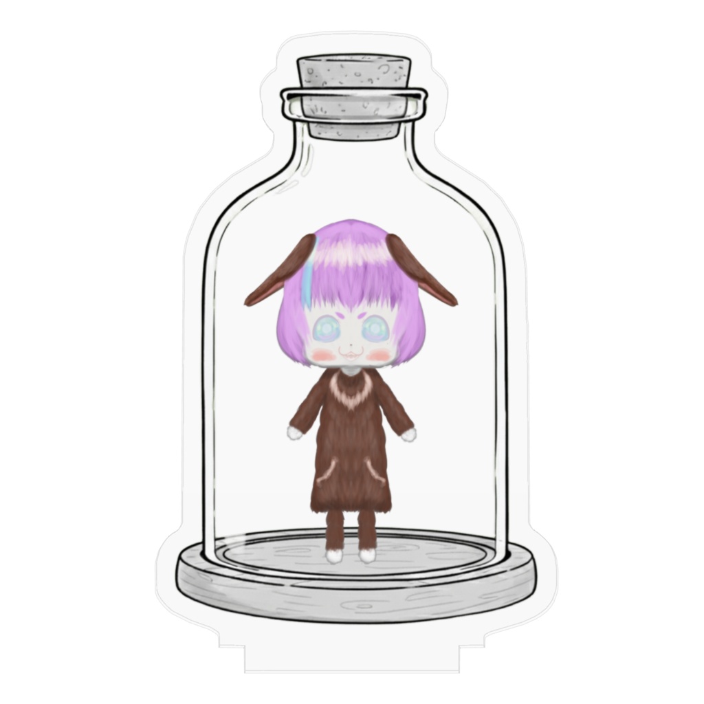 『捕まったのだ!』 常闇の書−瓶詰め兎−