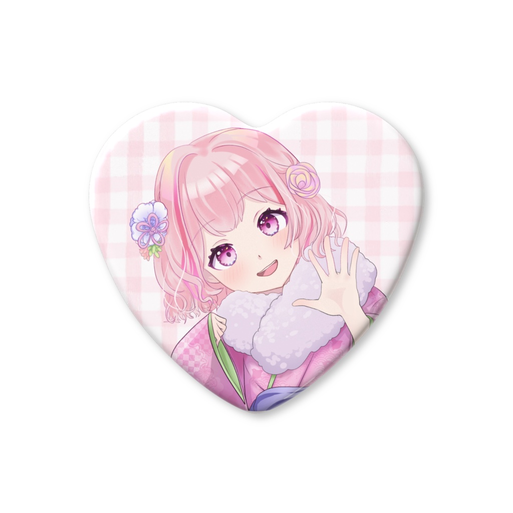 ナルル缶バッジ💗