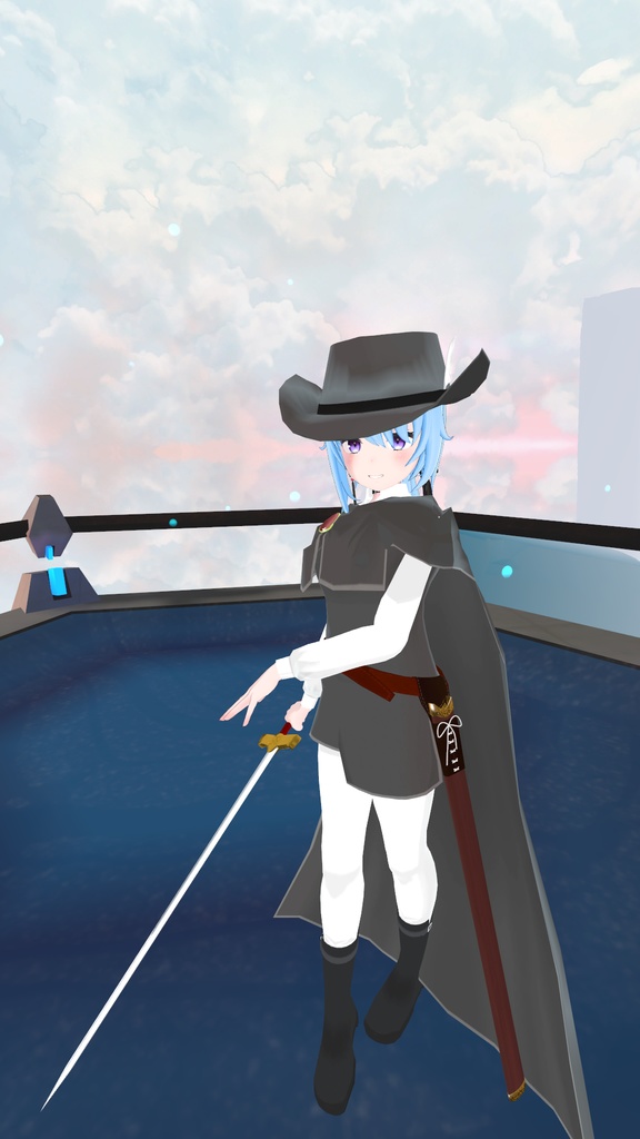 魔法剣士風衣装