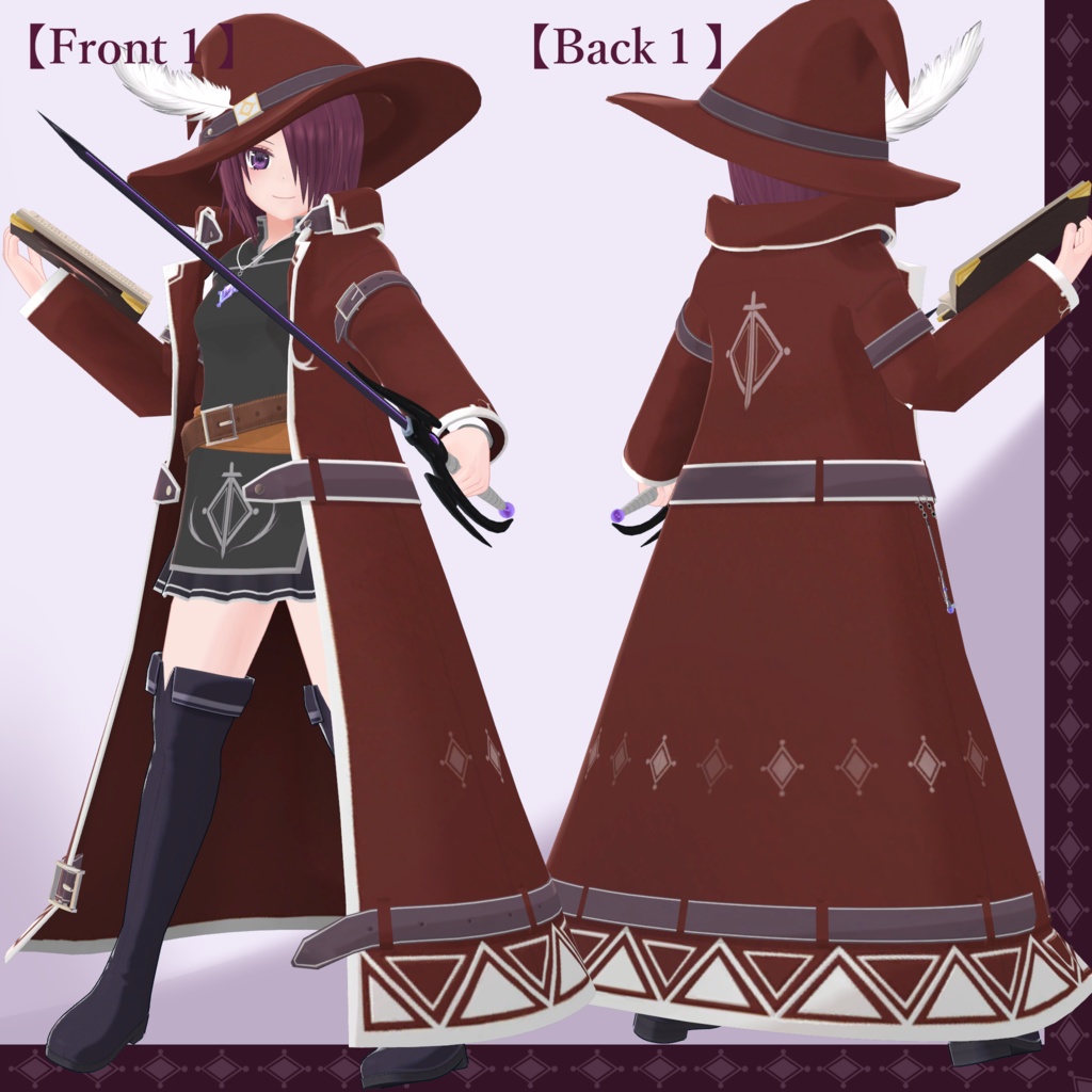 オリジナル3Dモデル『ノイン -Neun-』ver4.4