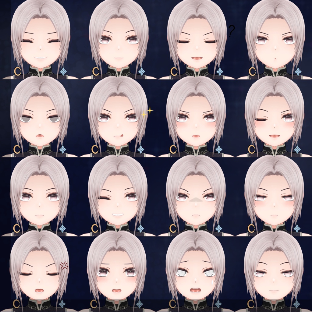 オリジナル3Dモデル『フンフ -Fünf-』ver.2.0