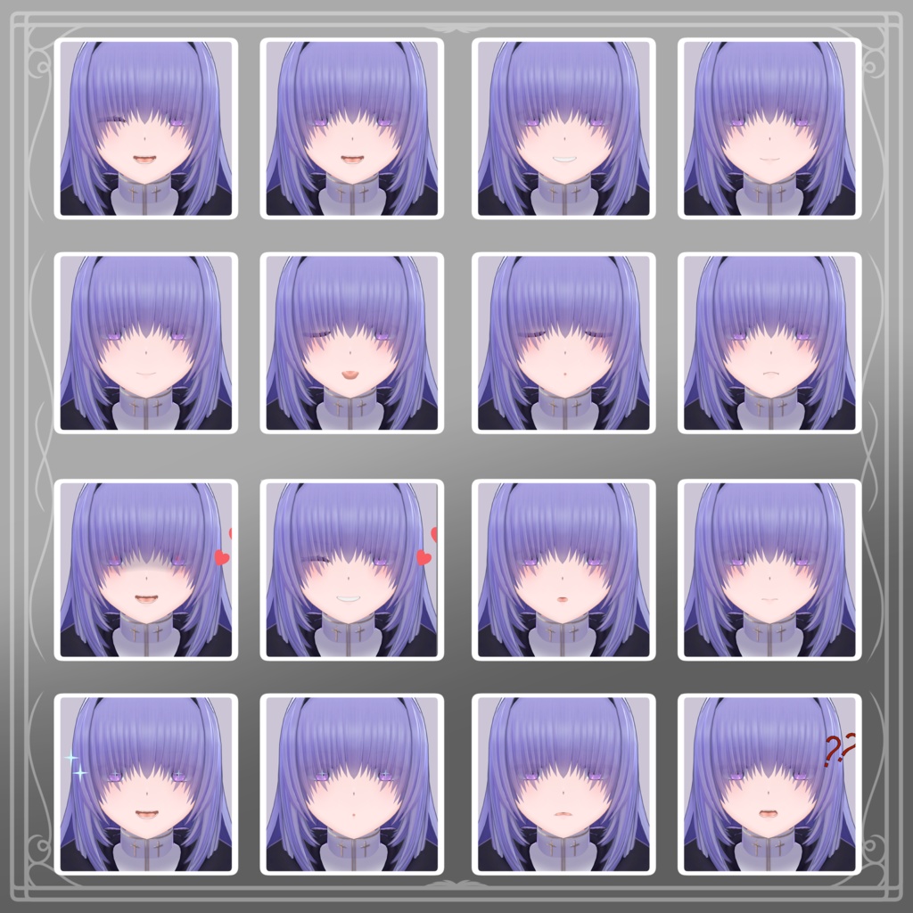 オリジナル3Dモデル『エルフリスト -Elhrist-』ver.3.0