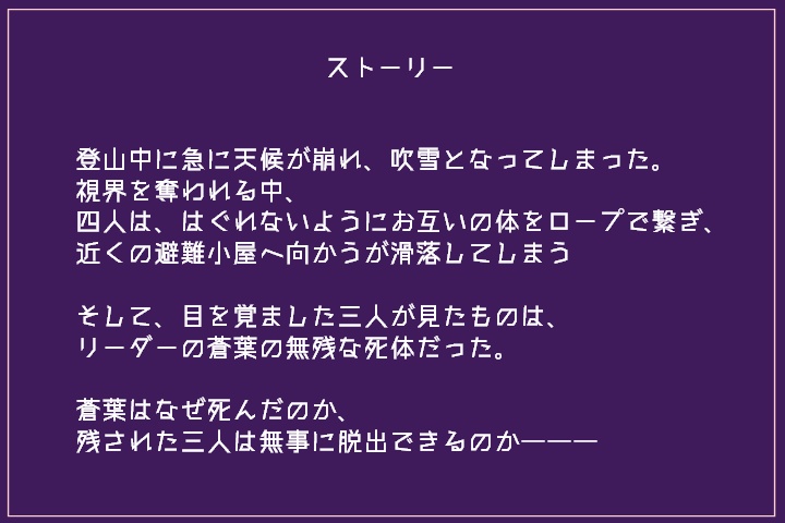 マーダーミステリー【イケニエ】