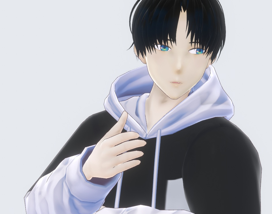 【FREE】オリジナル3Dモデル・seafood【VRMファイル】