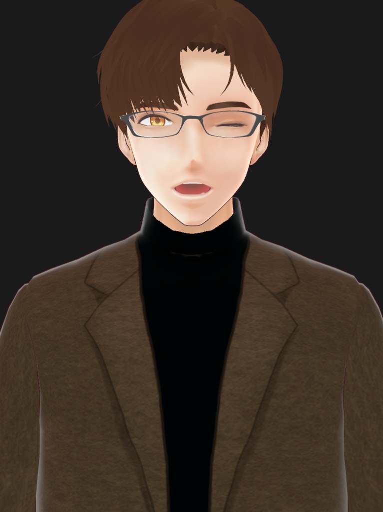 【FREE】オリジナル3Dモデル・CURRY【VRMファイル】