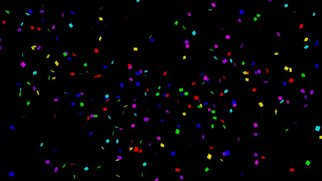 Confetti Footage