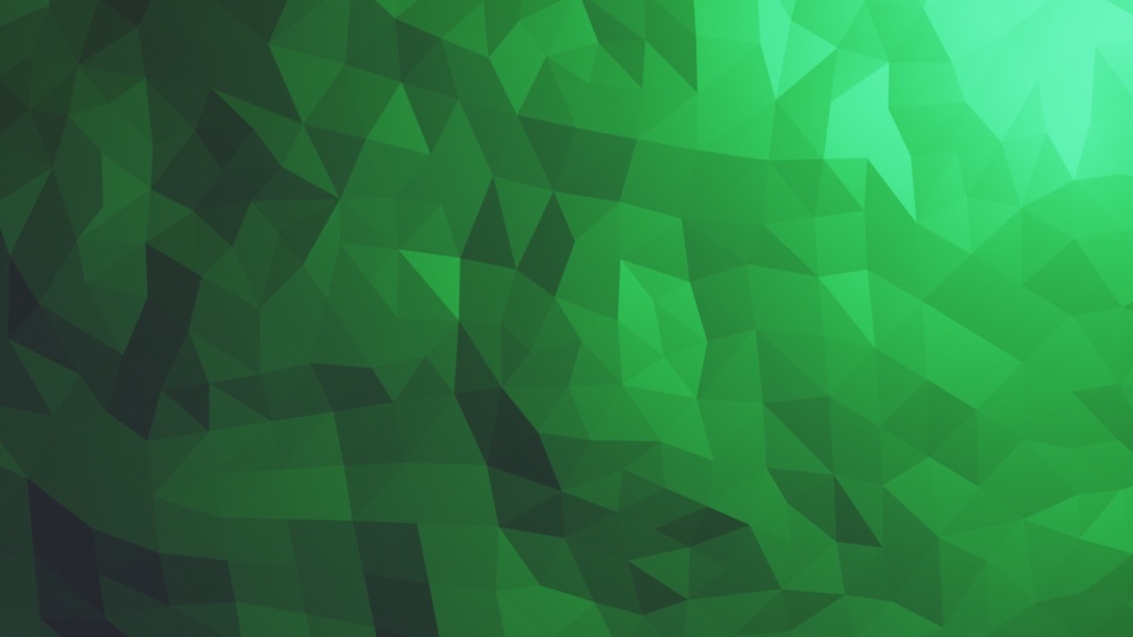 Low Poly Green Background Loop