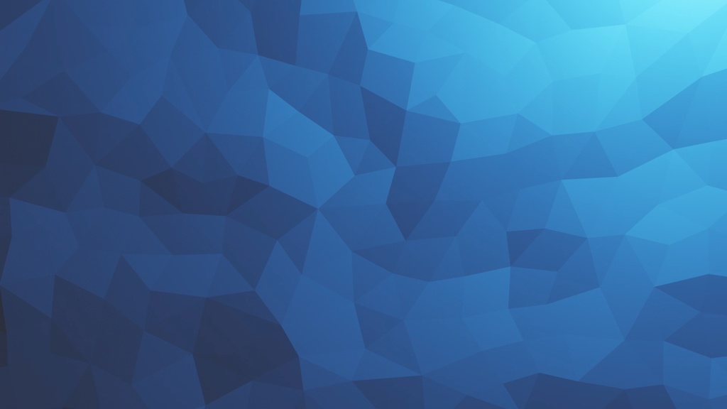 Low Poly Blue Background Loop