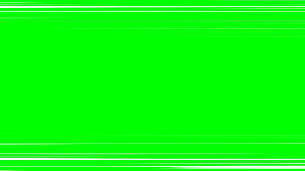 Horizontal Lines Green Screen