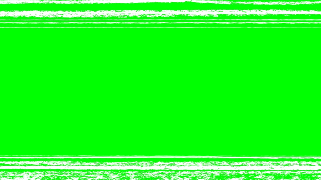 Horizontal Pencil Lines Green Screen